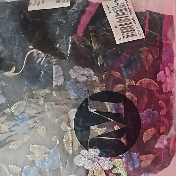 *NWT* Modcloth Dramatic Depths Velvet Burnout Style Dress - Picture 13 of 15